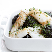 SEPIA CON ALBÓNDIGAS