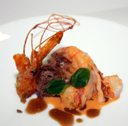 GAMBAS CON CHOCOLATE