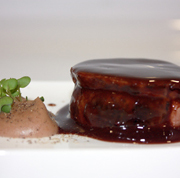 LIEBRE ROYAL CON PURÉ DE CASTAÑAS