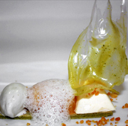 MANDARINA, PISTACHO Y TE VERDE