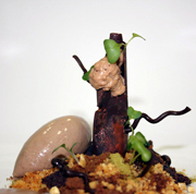 PAISAJE DE OTOÑO EN CHOCOLATE